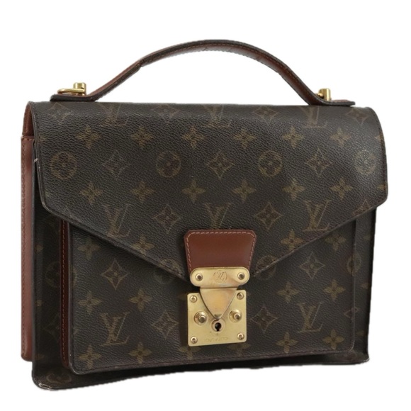 LOUIS VUITTON Handbags - LOUIS VUITTON Monogram Monceau28 Hand Bag M51185 LV Auth 107555